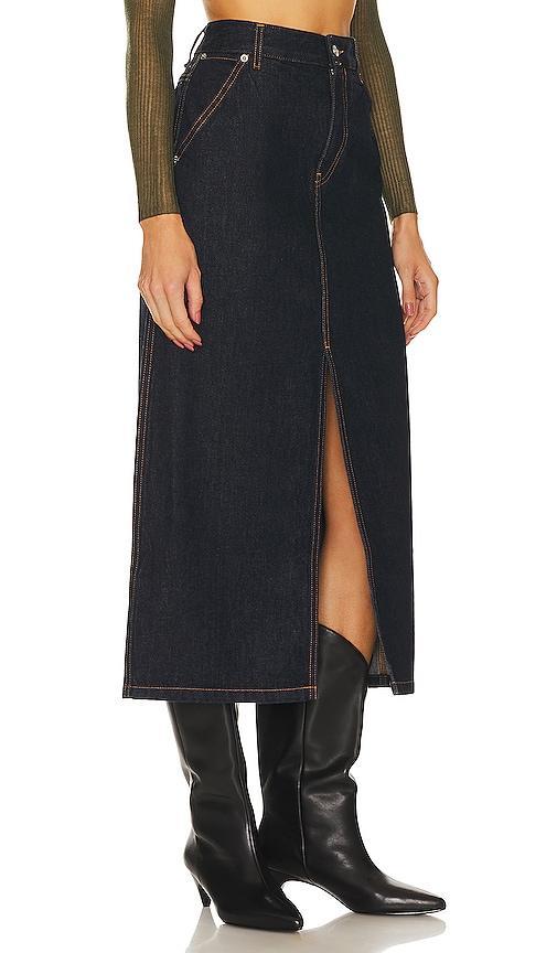 Helmut Lang Slit Midi Skirt Size 28. Product Image