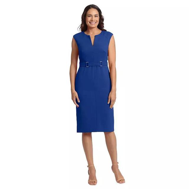 Womens London Times Midi Sheath Dress Product Image