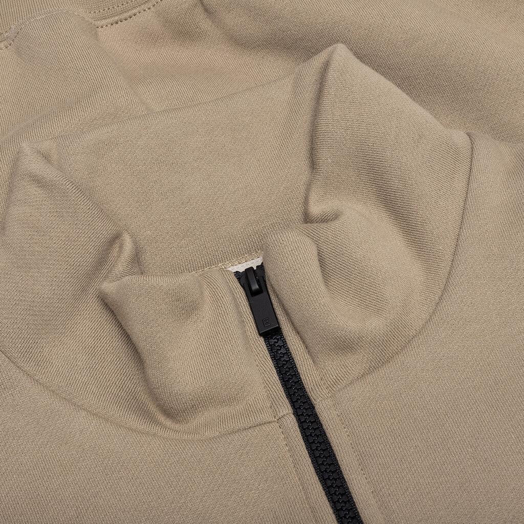 Essentials Women's 1/2 Zip Pullover - Oak Female Product Image