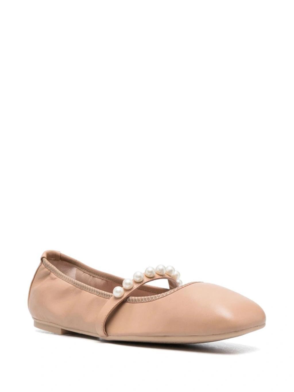 Womens Goldie Leather Ballet Flats Product Image