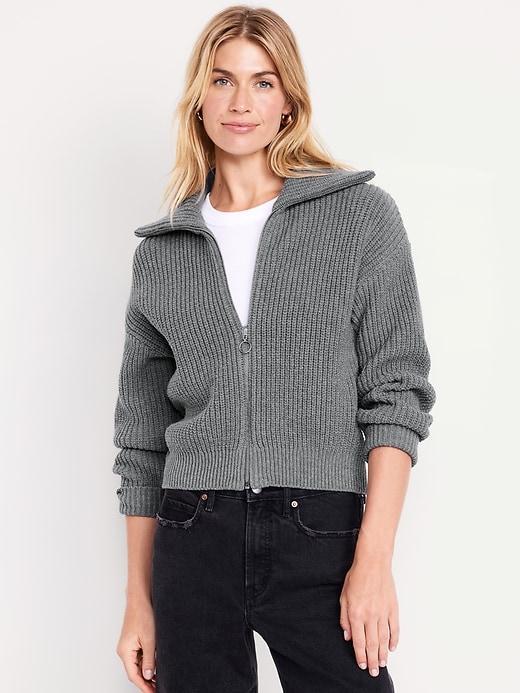 Full-Zip Cardigan Product Image