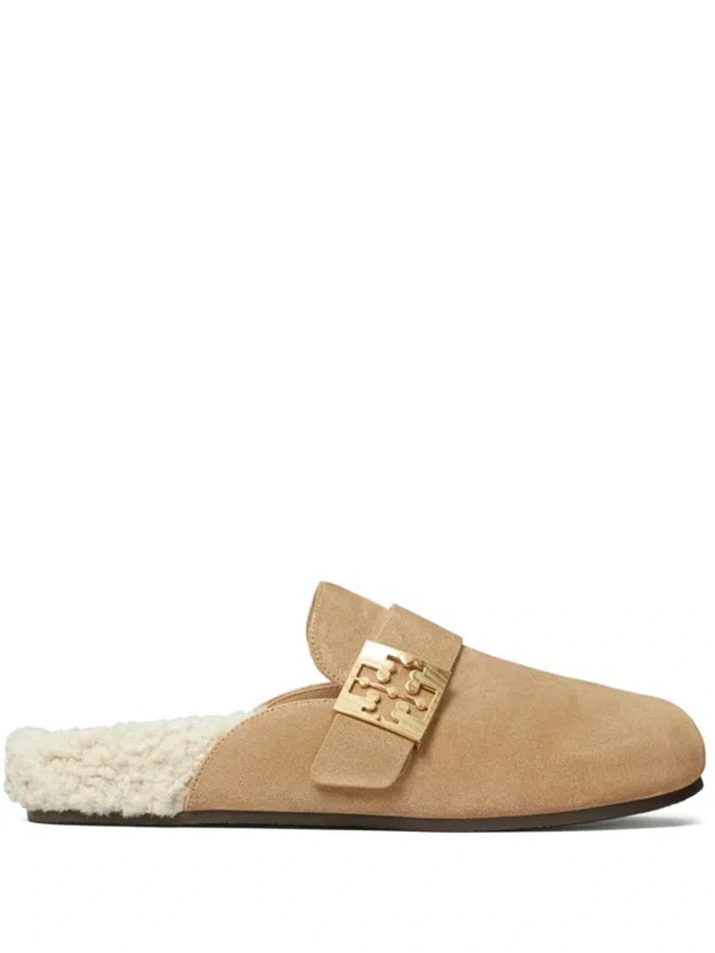 TORY BURCH Mellow Mule In Beige Product Image