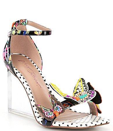 Blue by Betsey Johnson Marloe Wedge Sandals Multi) Women's 1-2 inch heel Shoes Product Image