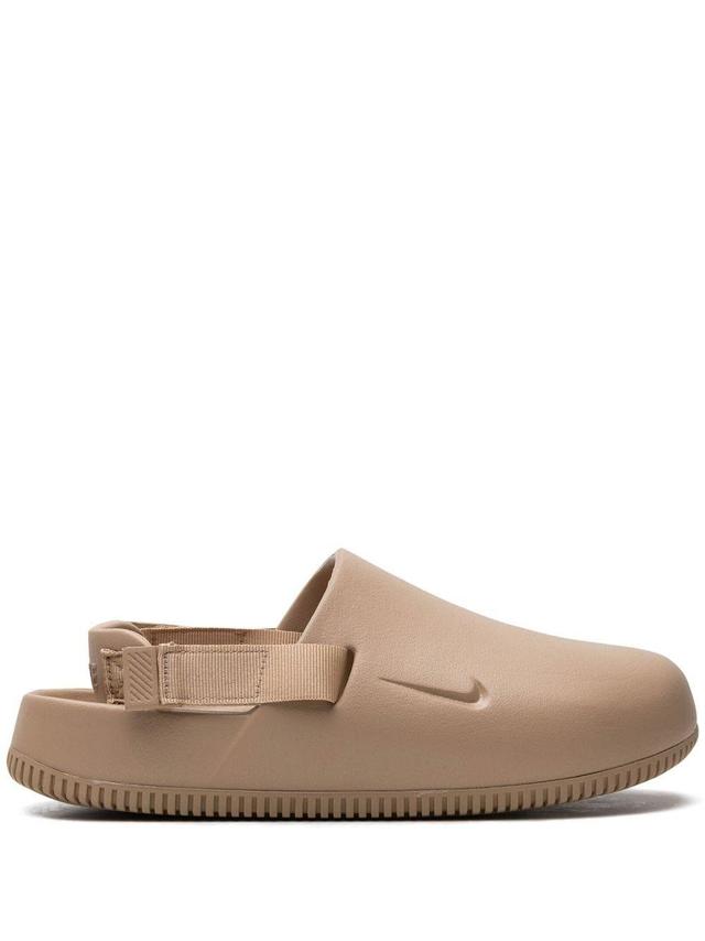 NIKE Calm "hemp" Mules In Neutrals Product Image