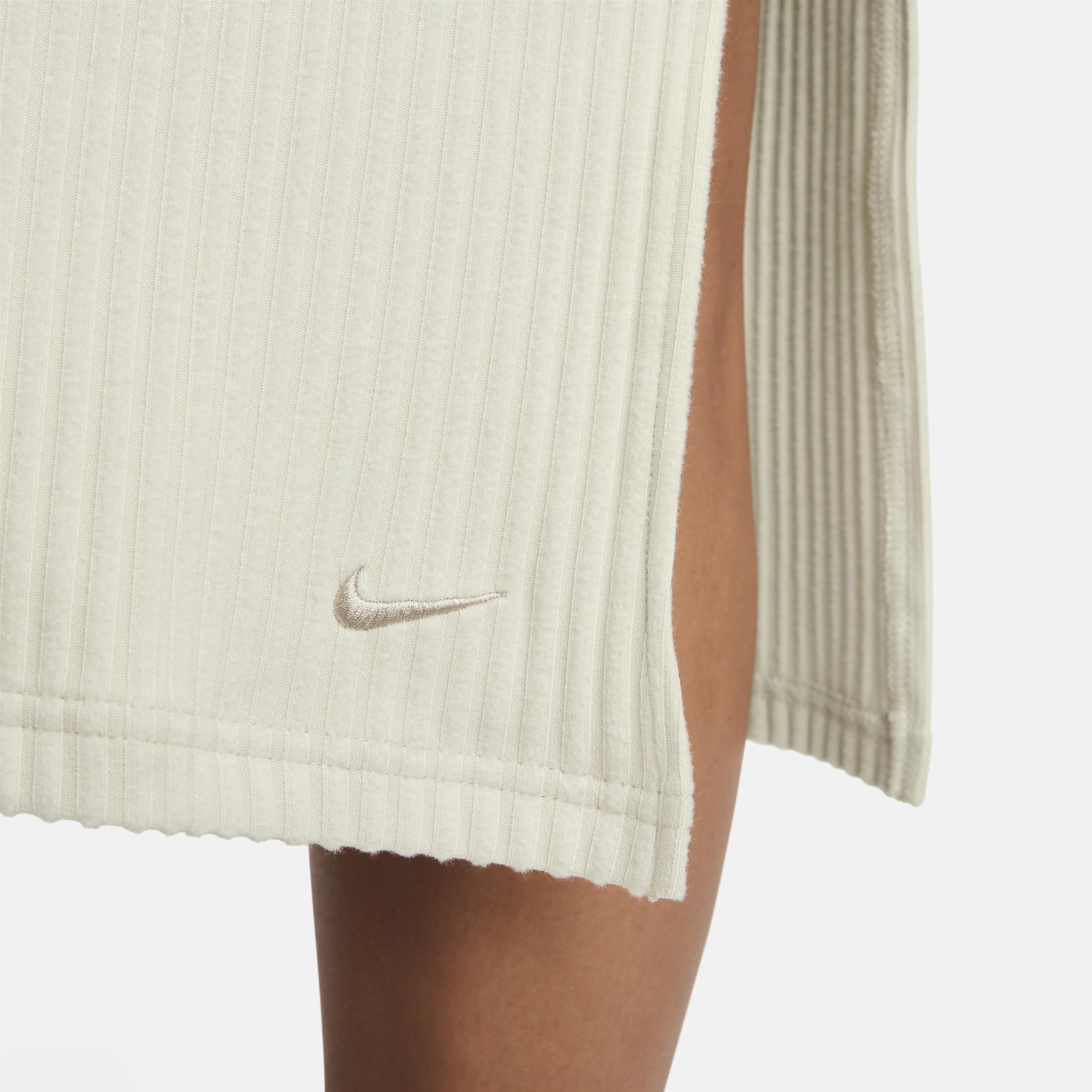 Womens Nike Sportswear Chill Rib Slim Midi Skirt Product Image