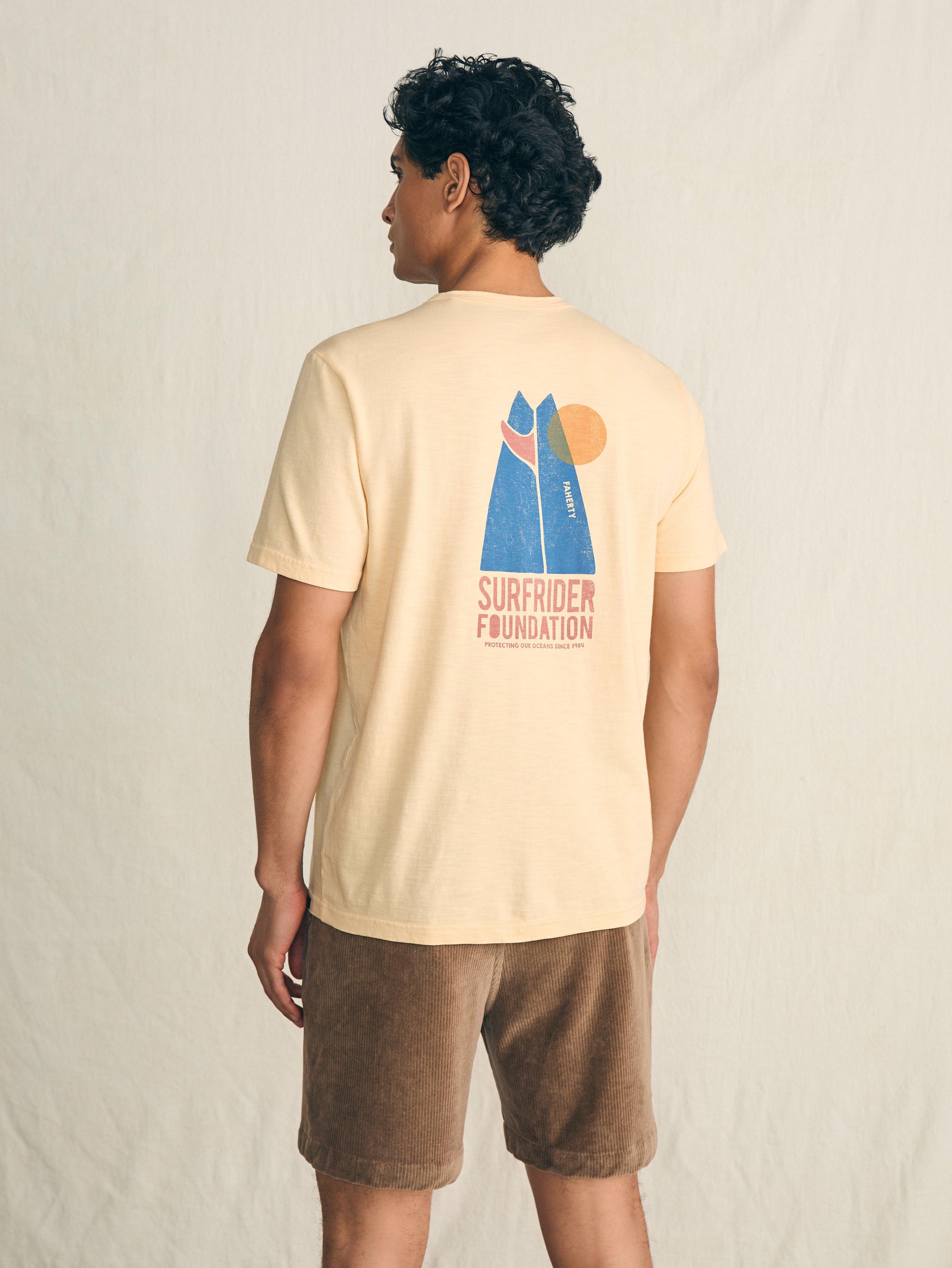 Short-Sleeve Surfrider Sunwashed Pocket Tee - Sunny Days Product Image