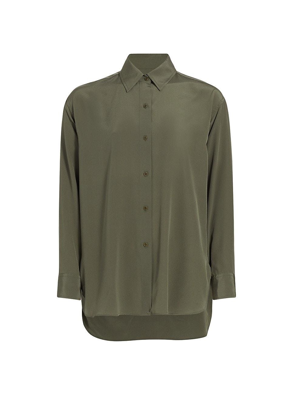 Womens Julien Silk Shirt Product Image