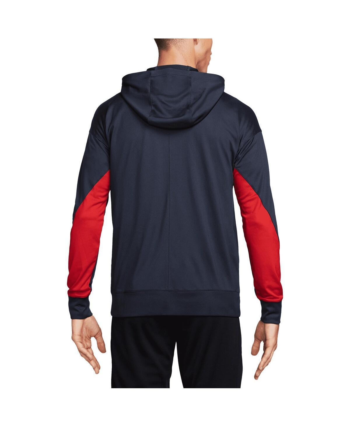 NIKE Men's  Navy Usmnt 2024 Strike Full-zip Hoodie Track Jacket Product Image