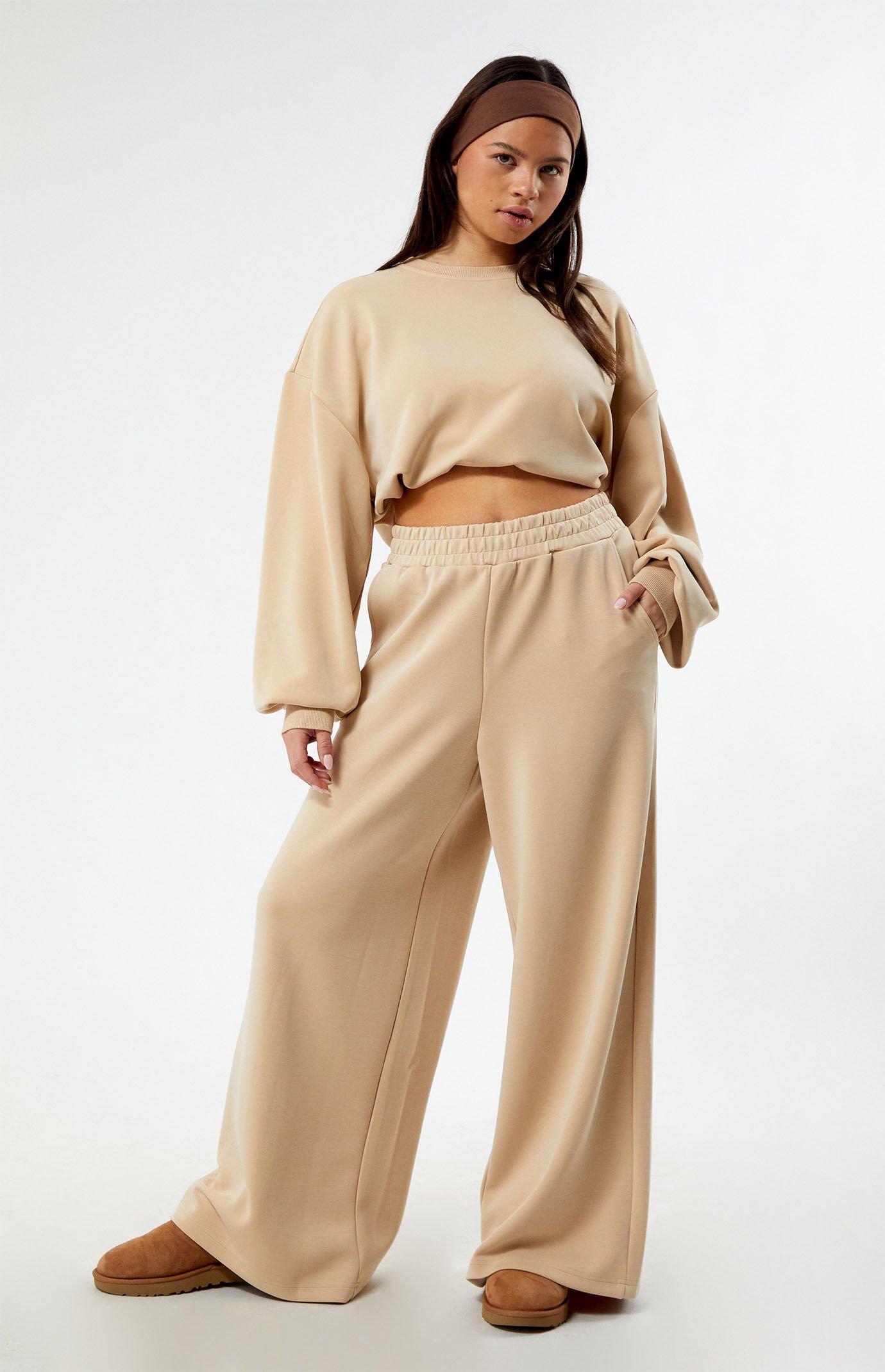 WEWOREWHAT Women's Pull-On Wide Leg Pants Product Image