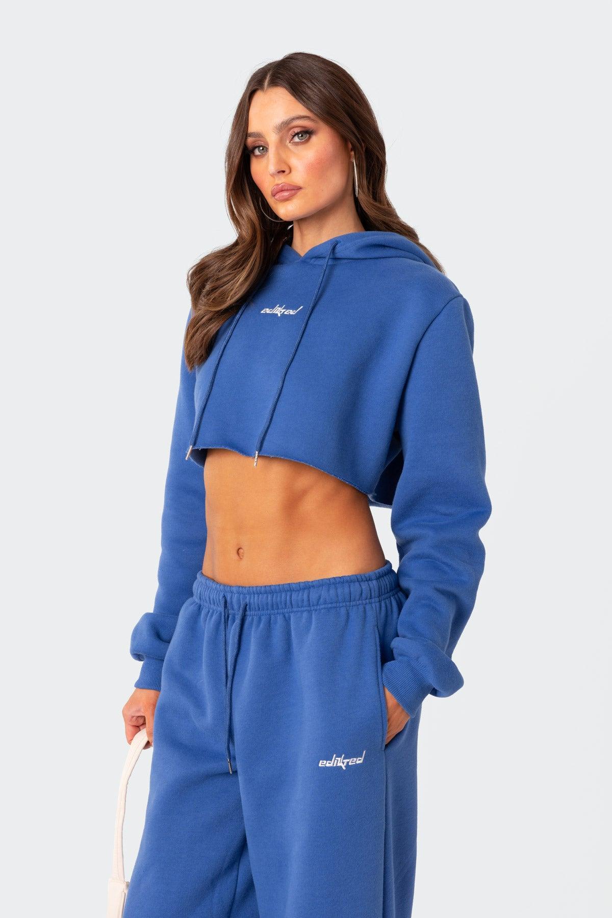 Brenna Cropped Hoodie Product Image