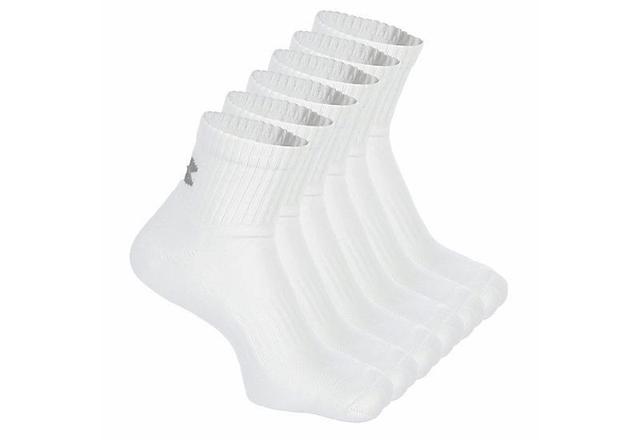 Under Armour Men's Training Cotton Quarter Socks 6 Pairs Product Image