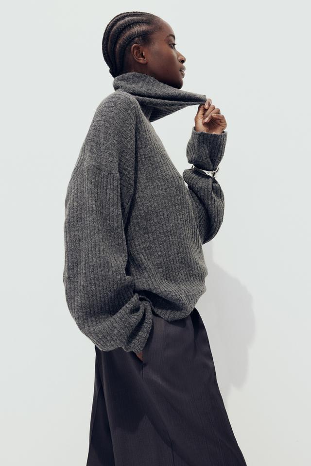 Oversized Turtleneck Sweater Product Image