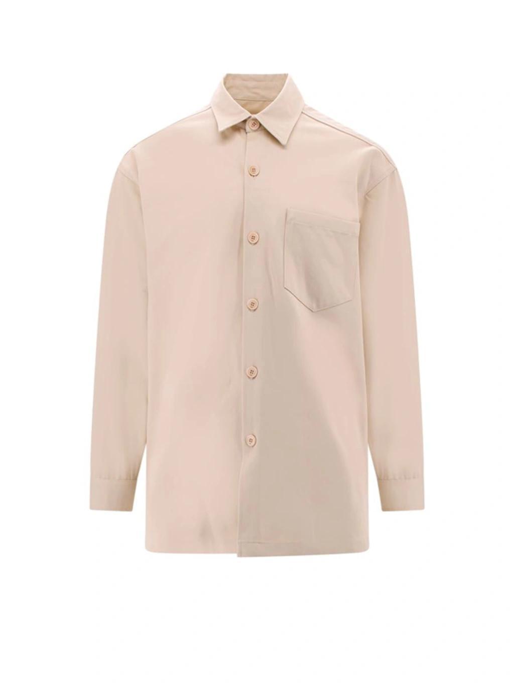 Shirt In Cream Product Image