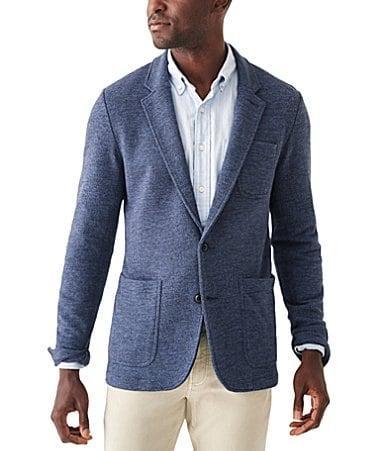 Faherty Inlet Slim Fit Knit Blazer Product Image