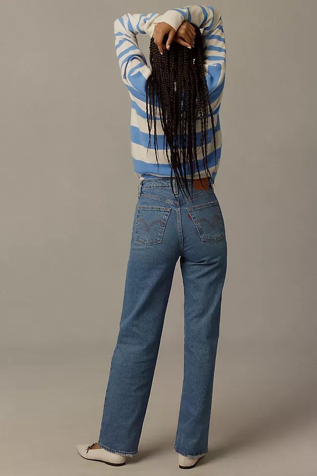 Levi's Ribcage High-Rise Straight-Leg Jeans Product Image