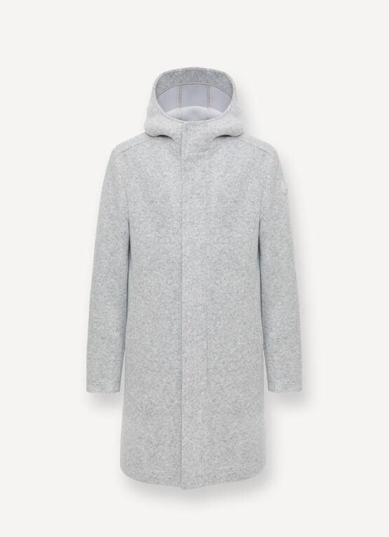 Colmar Wool Baize Coat with Hood Product Image