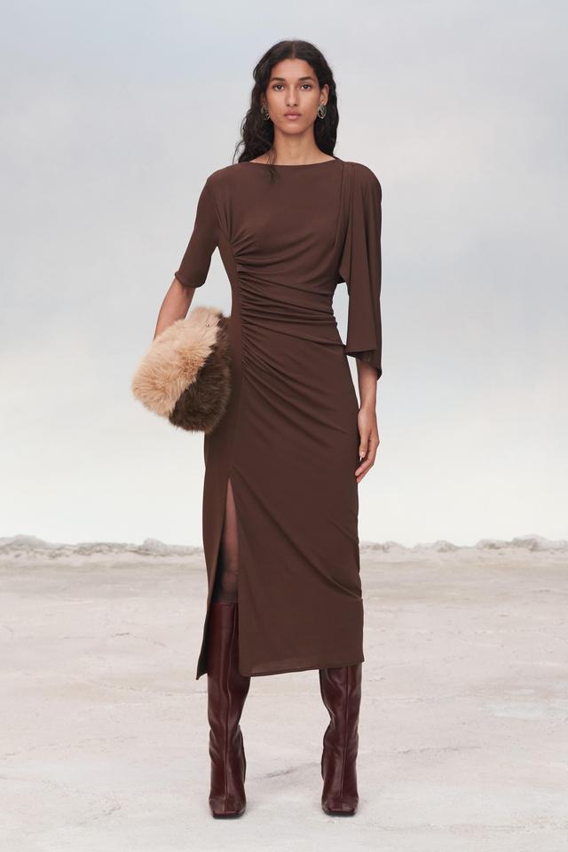 DRAPED MIDI DRESS LIMITED EDITION Product Image