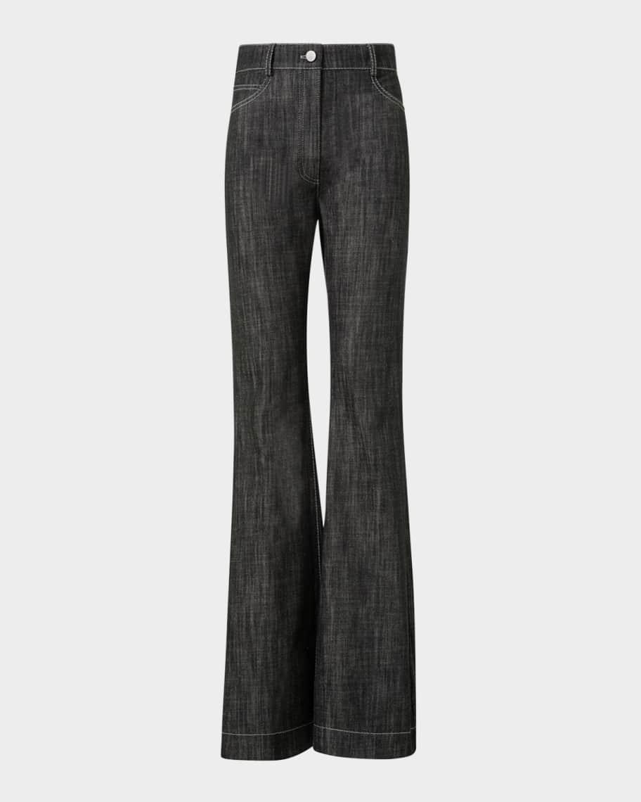 Courtney Bootcut-Leg Denim Pants Product Image