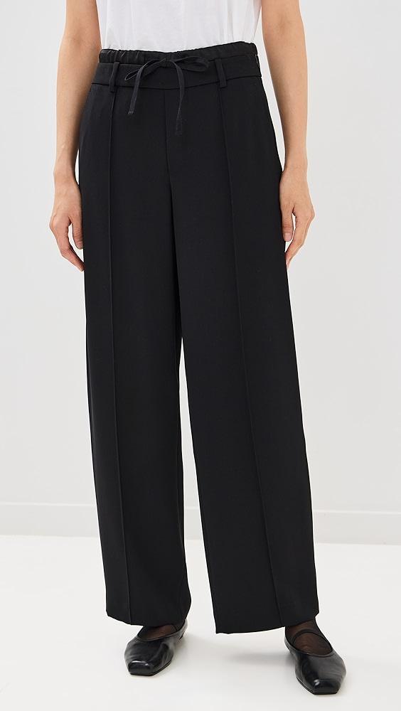 Vince Mid Rise Double Waistband Drawstring Pants | Shopbop Product Image