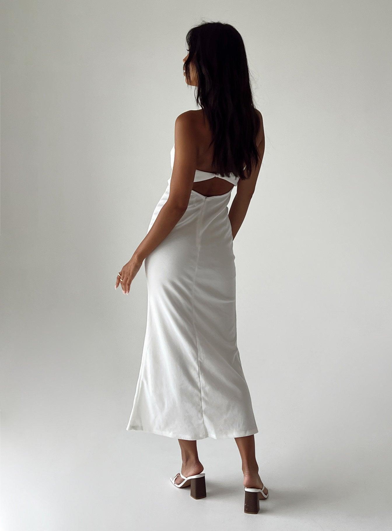 Carter Maxi Dress White Product Image