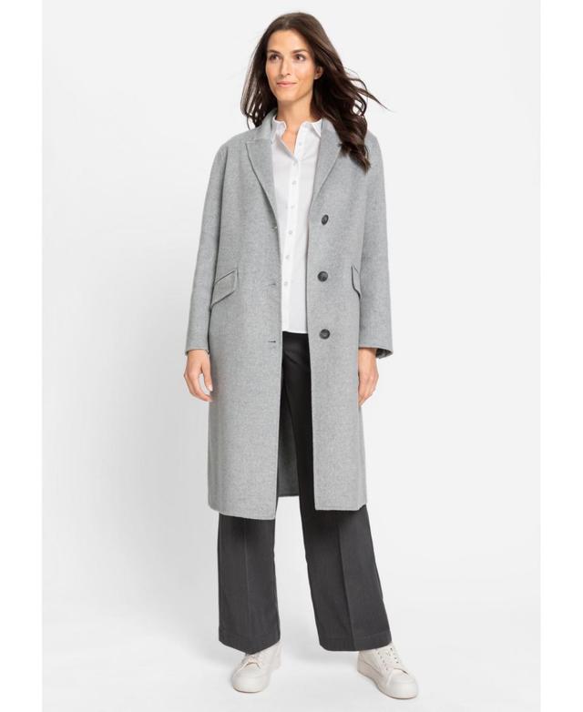 Olsen Womens Wool Blend Car Coat Product Image