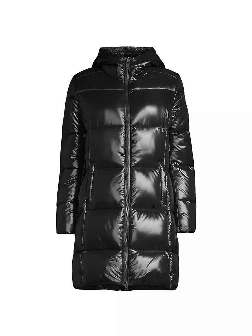 Ines Quilted Long Coat Product Image