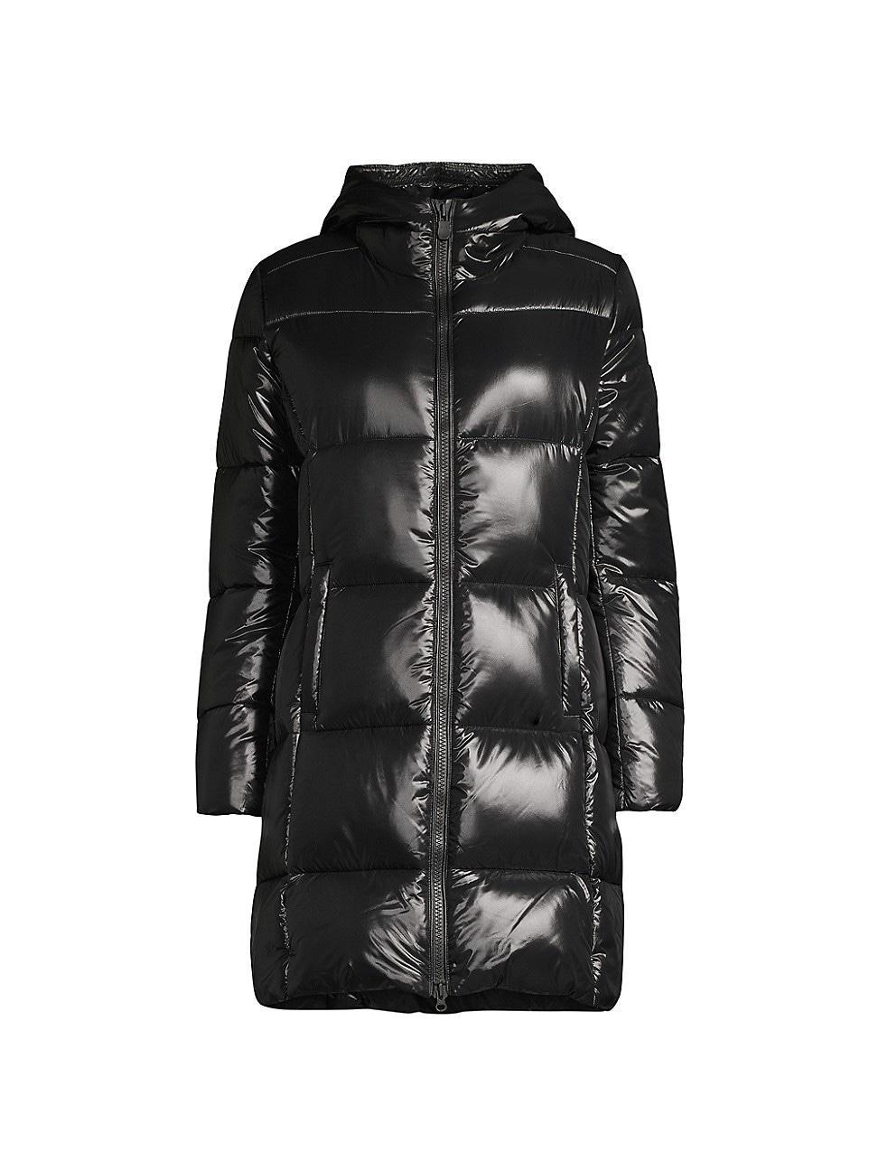 Womens Ines Quilted Long Coat Product Image