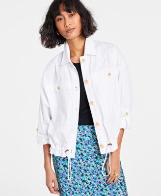 On 34th Womens Short Utility Jacket, Created for Macys Product Image