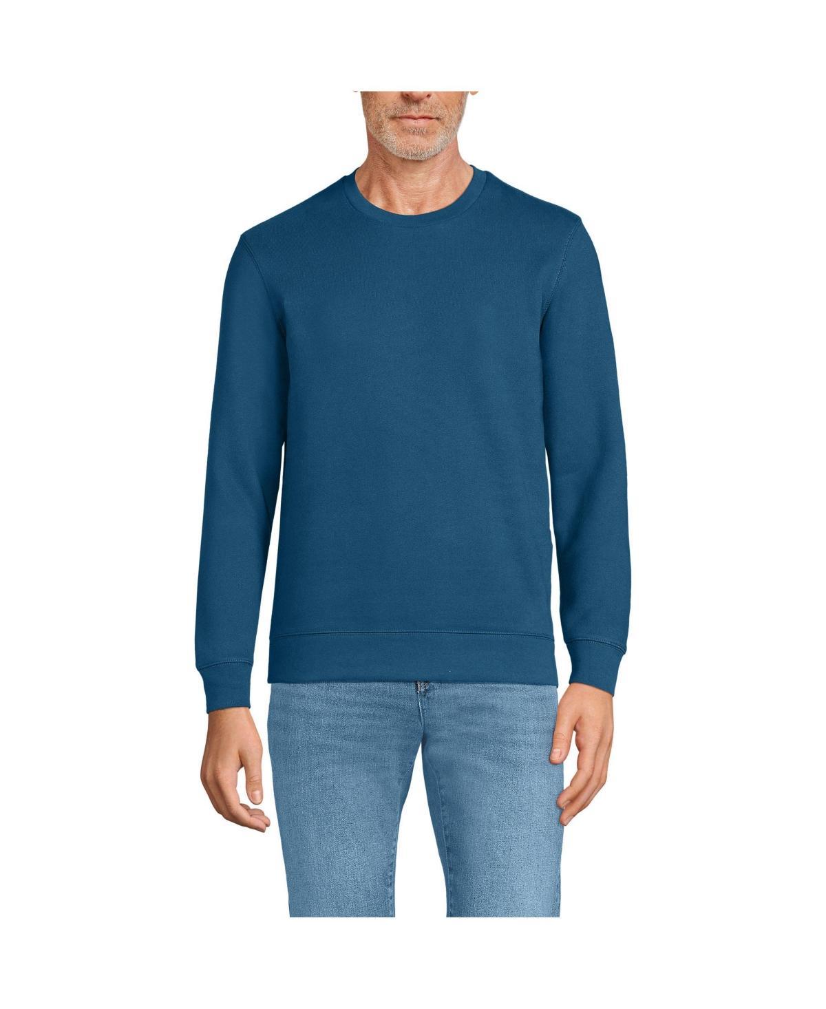 Lands End Mens Long Sleeve Serious Sweats Crew Sweatshirt Product Image