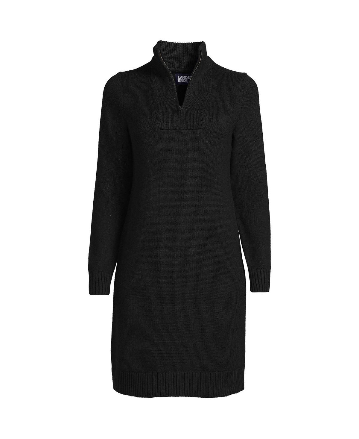 Lands End Womens Cozy Lofty Sweater Dress Product Image