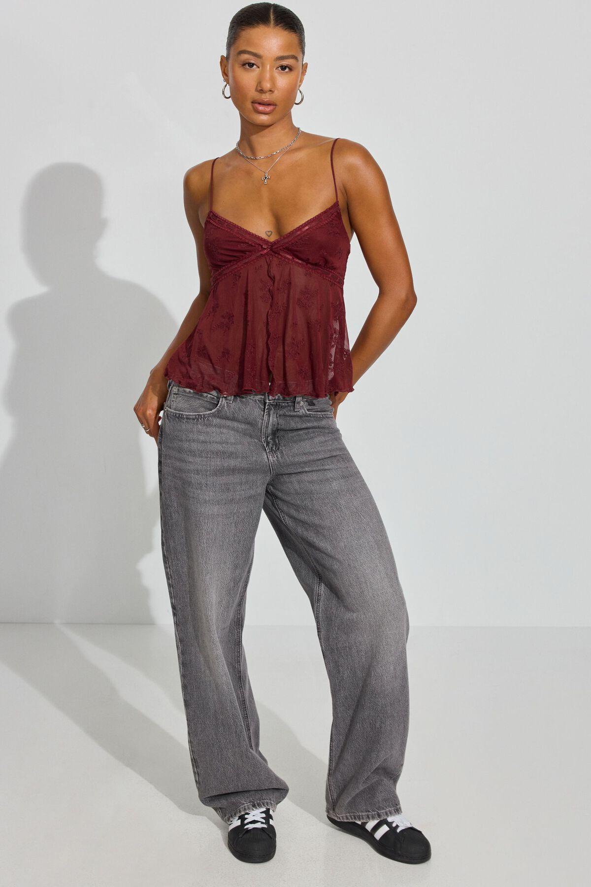 Mesh Flyaway Cami Top Product Image