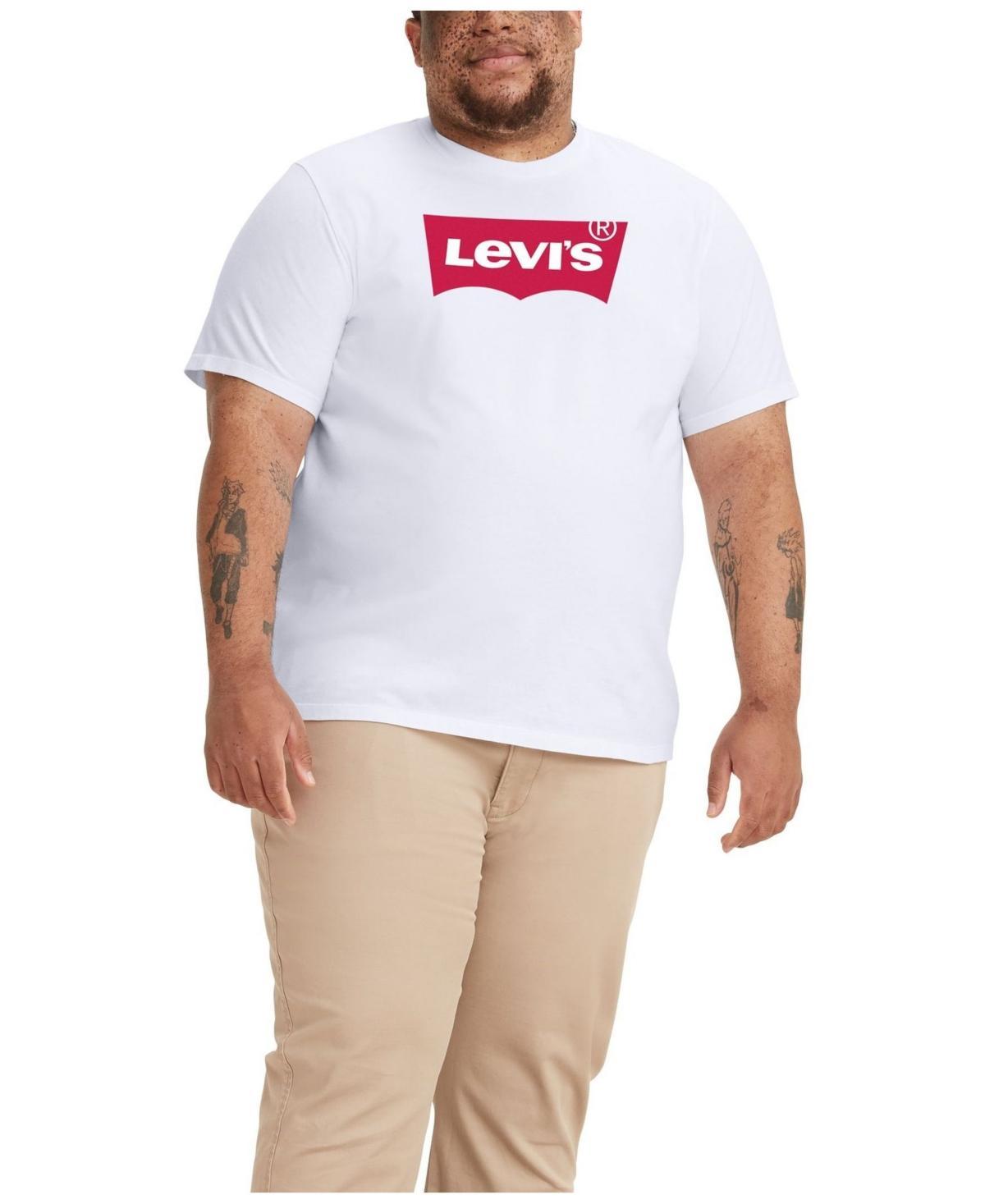 Levis Mens Big and Tall Graphic Crewneck T-shirt Product Image