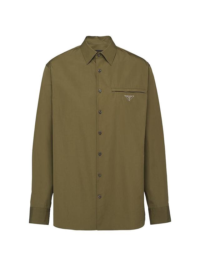 Mens Poplin Sport Shirt Product Image