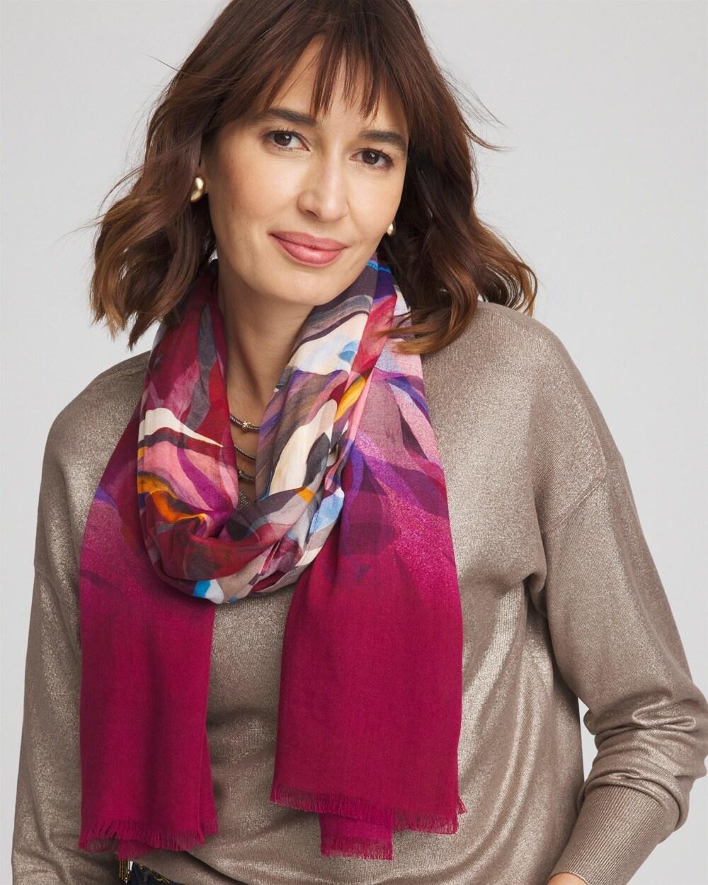 Rainbow Oblong Scarf Product Image