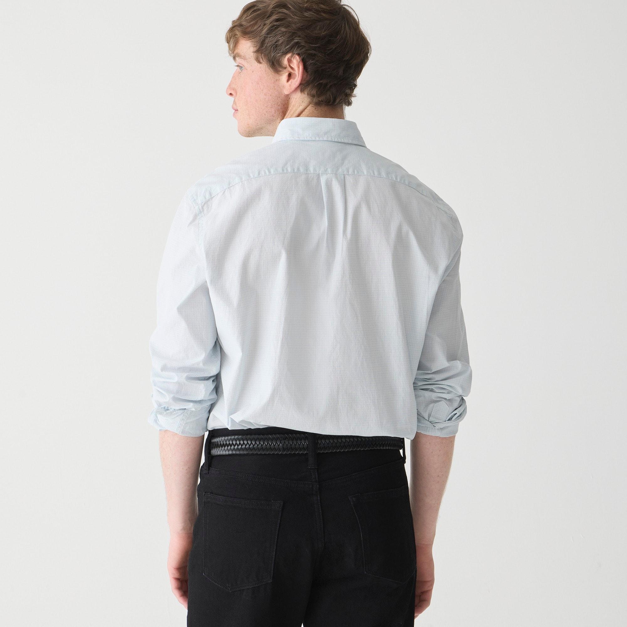 Secret Wash cotton poplin shirt Product Image