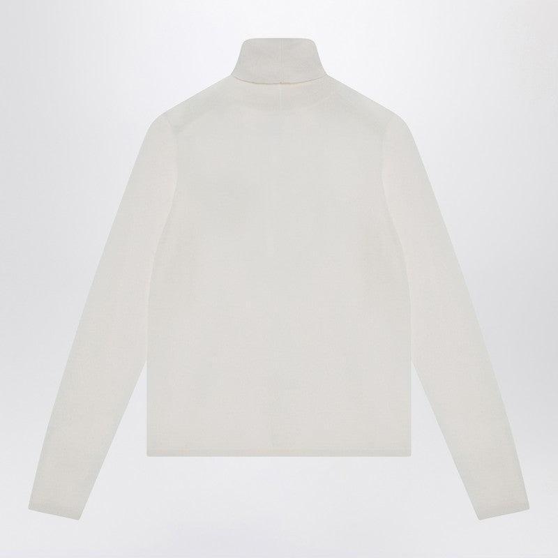 MAX MARA White Cashmere Turtleneck Women Product Image