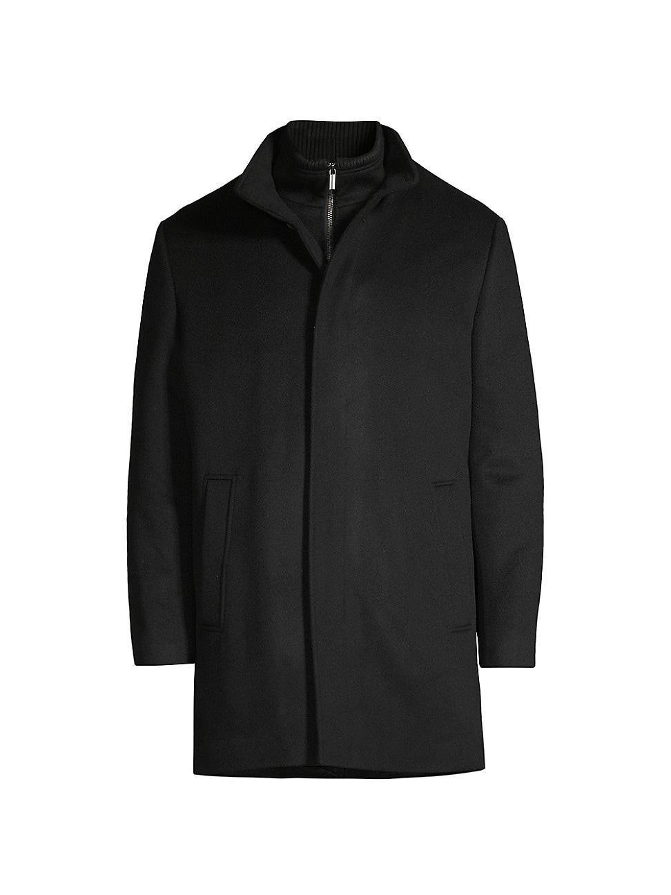 Mens Mont-Royal Car Coat with Bib Product Image