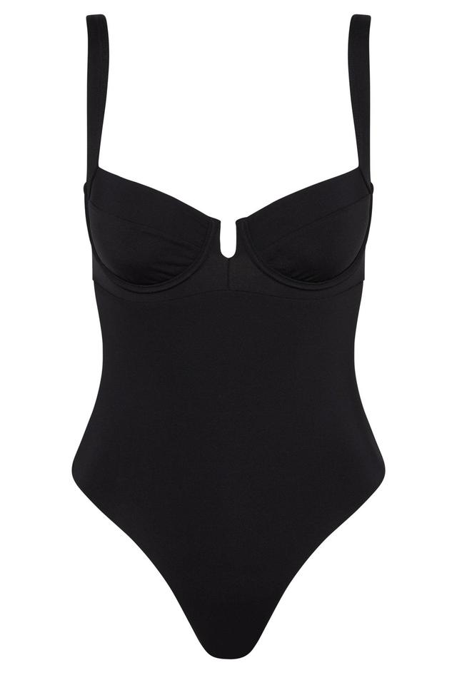 Clovelly One Piece Long - Black Product Image