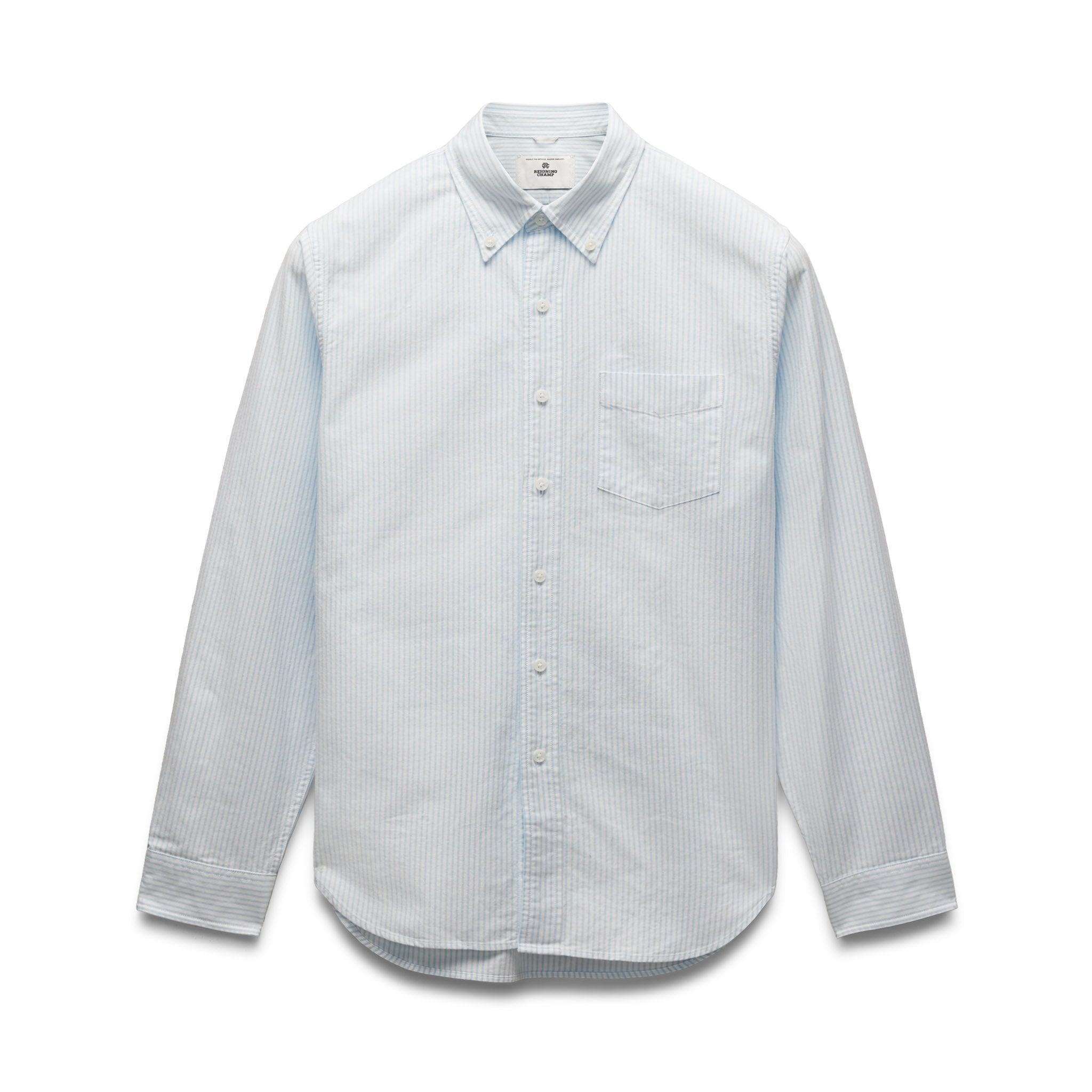 Cotton Oxford Windsor Shirt Male Product Image