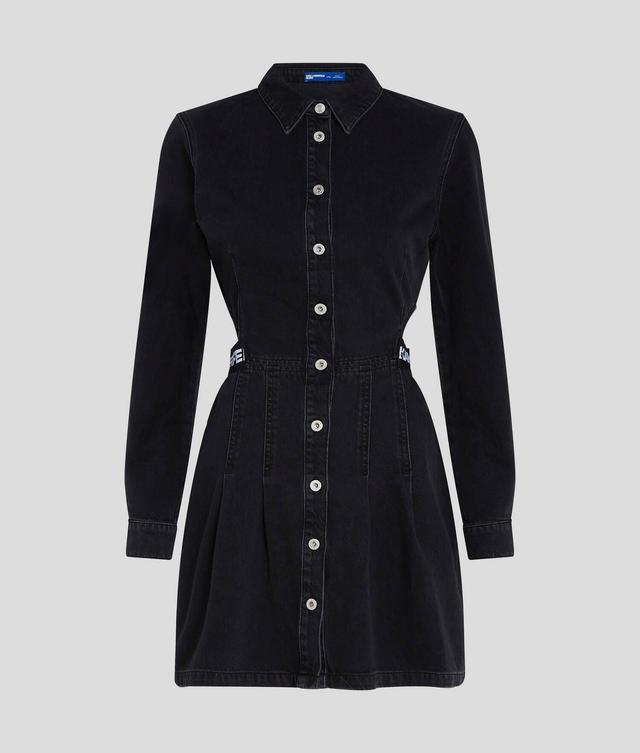 KLJ DENIM CUTOUT DRESS Product Image