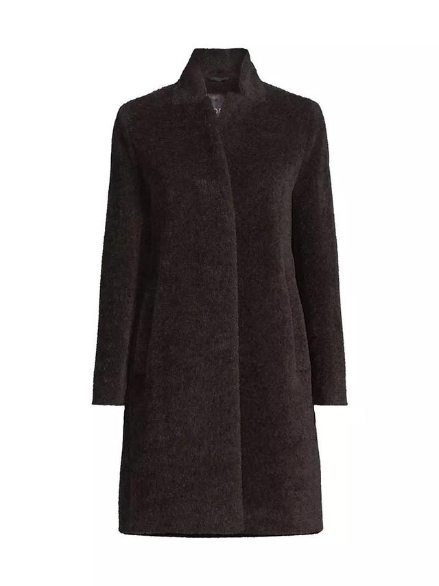 Alpaca Single-Breasted Coat Product Image