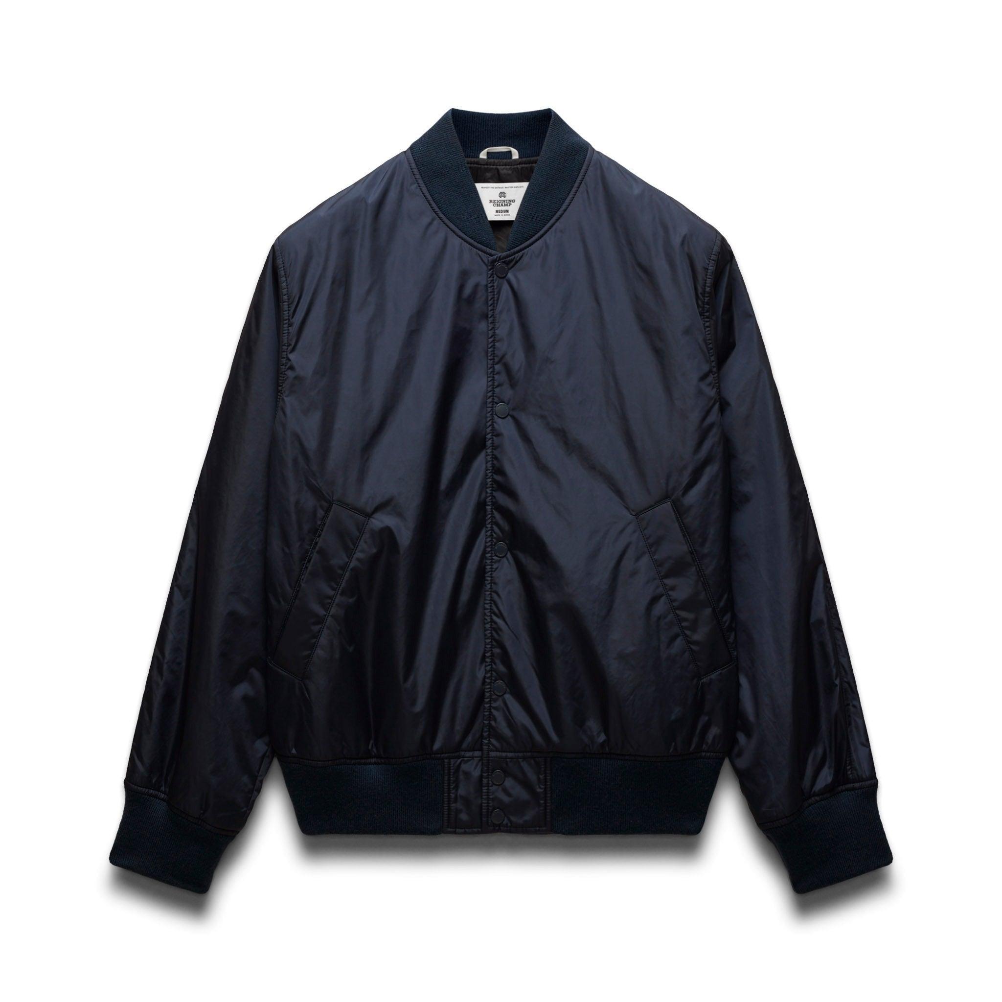 Econyl Satin Nylon Stadium Jacket Male Product Image