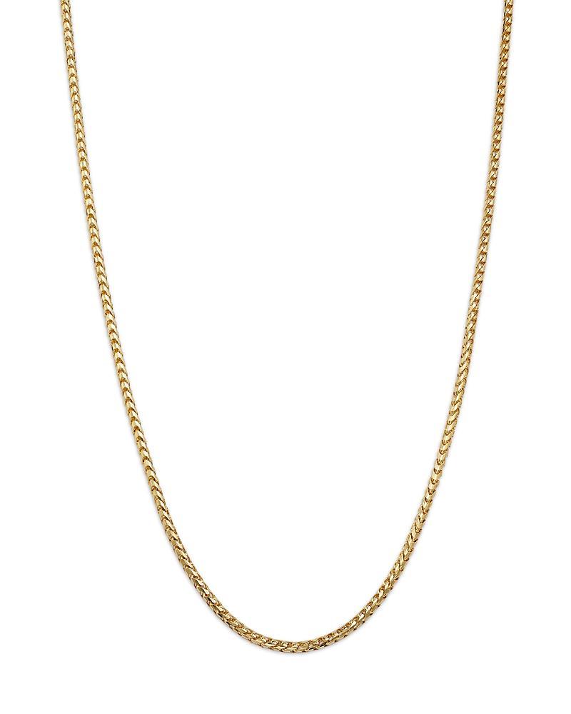 Bloomingdales Fine Collection Mens Franco Link Chain Necklace in 14K Yellow Gold, 22 - Exclusive Product Image