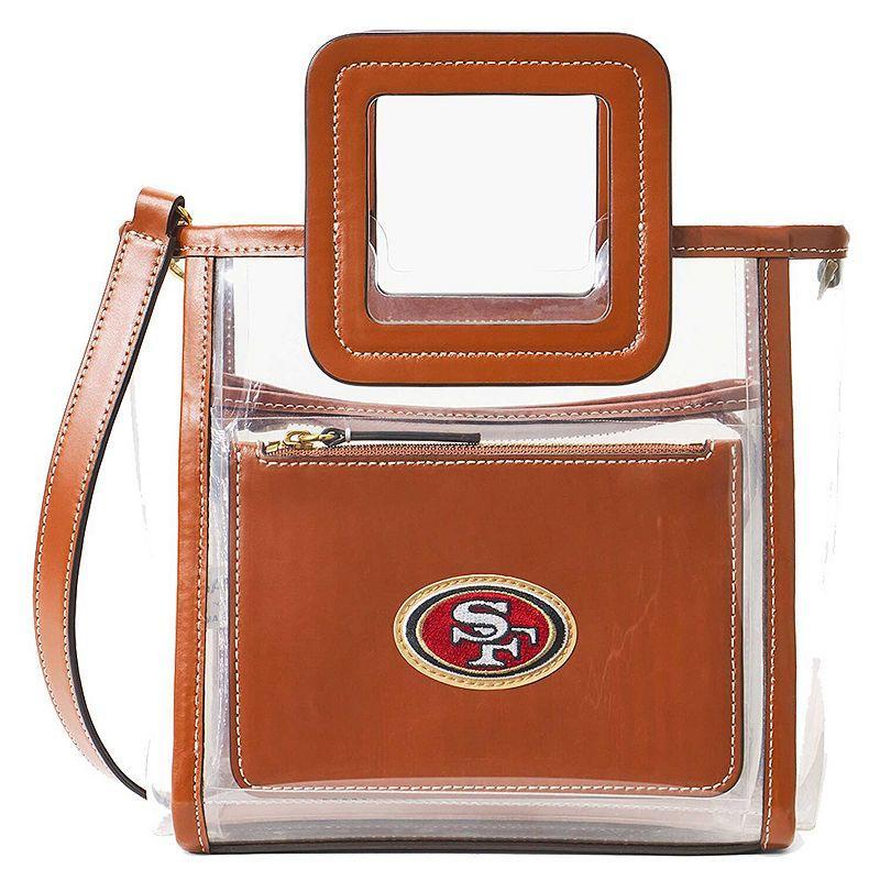 Womens Staud San Francisco 49ers Clear Mini Shirley Bag Product Image