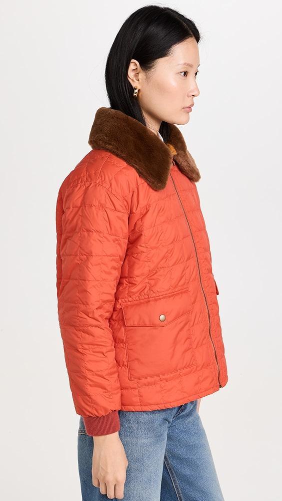 THE GREAT Outdoors The Reversible Down Logger Puffer | Shopbop Product Image