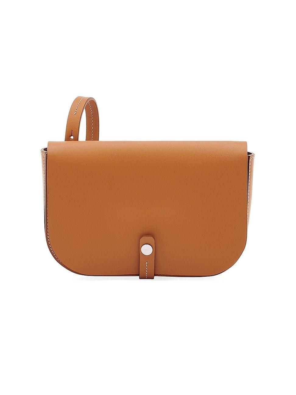 Womens Tondina Leather Crossbody Bag product image