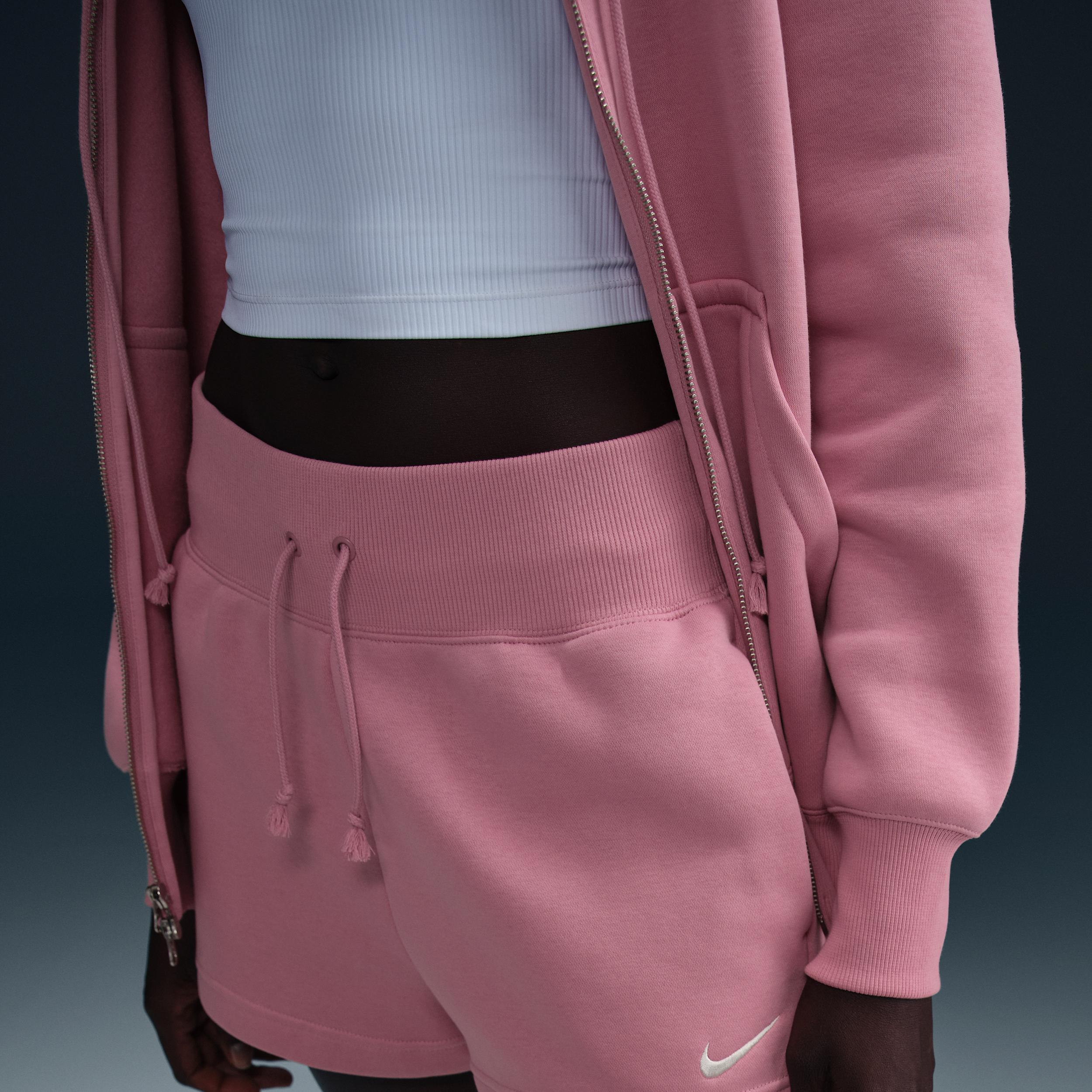 Women's Nike Sportswear Phoenix Fleece High-Waisted Loose Shorts Product Image