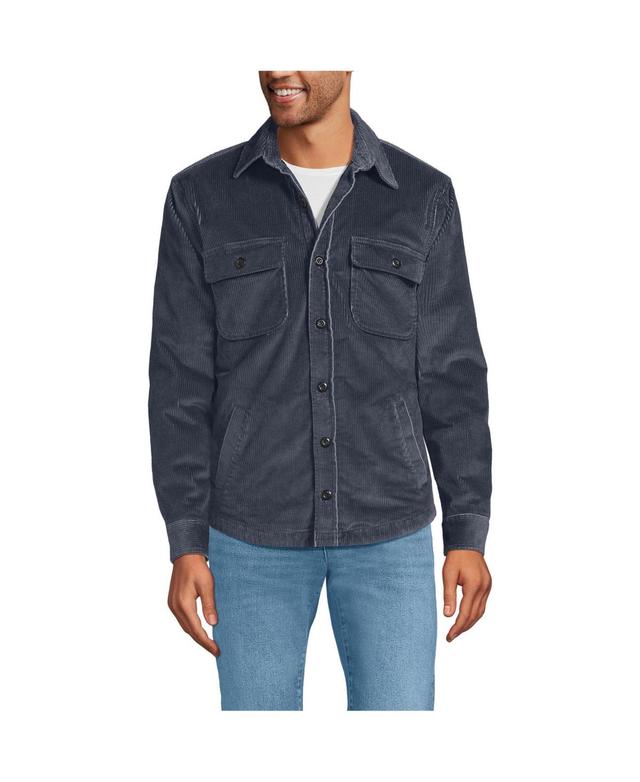 Lands End Mens Corduroy Shirt Jacket Product Image