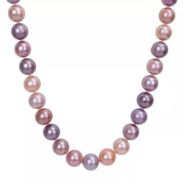 Stella Grace Multi-Color Pink Freshwater Cultured Pearl Necklace, Womens Sterling Product Image