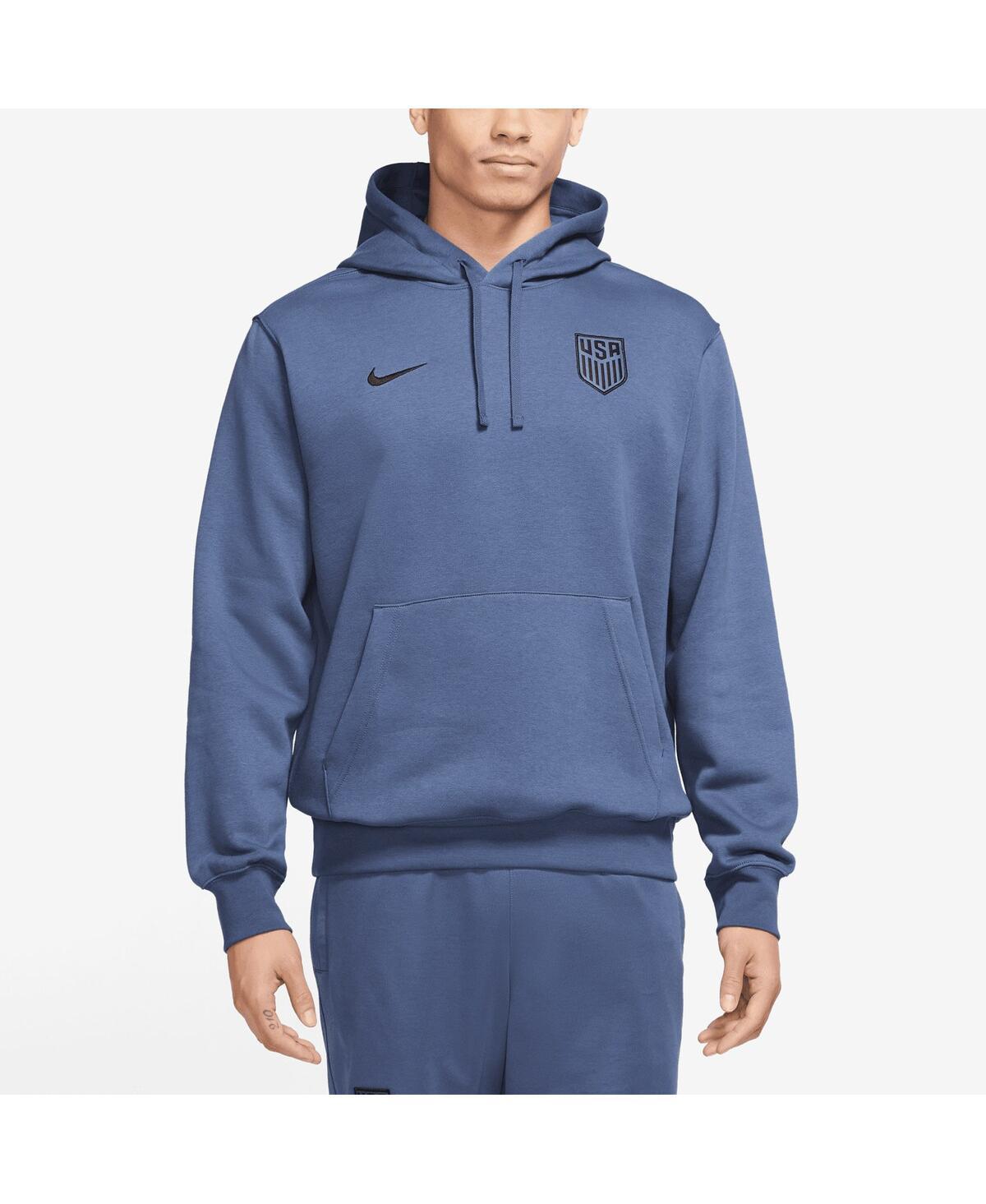 Mens Nike Navy Usmnt Nsw Club Fleece Pullover Hoodie Product Image